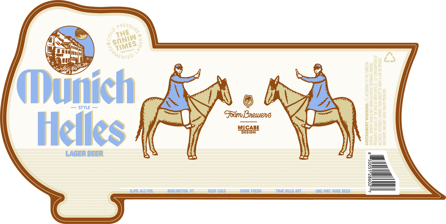 The Minus Times: Munich Style Helles Lager (DRAFT 5.16g)